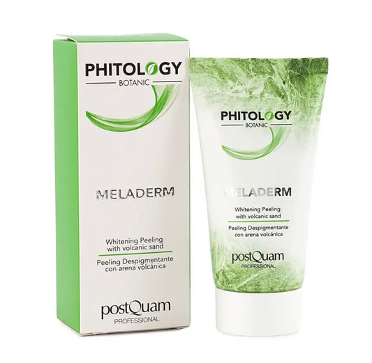 MELADERM WHITENING PEELING WITH VOLCANIC SAND.